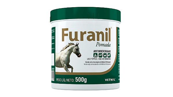 Furanil Pomada Antimicrobiano para Cães e Gatos 500g