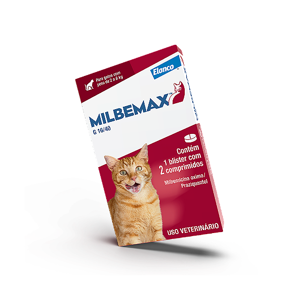 Milbemax Vermífugo para Gatos de 2 a 8 kg