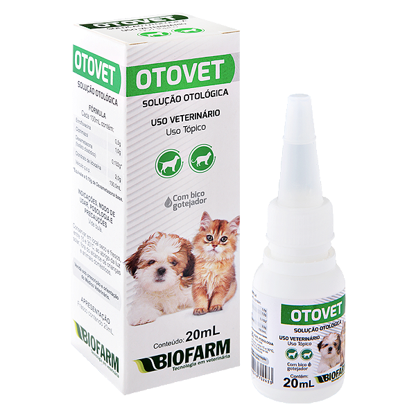 Otovet Frasco c/bico gotejador 20 ml
