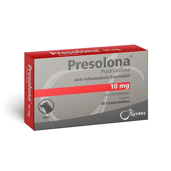 Presolona c/ 10 compr 10 mg