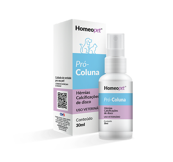 Pró-Coluna - Hérnias e Calcificação de Disco em Cães e Gatos c/ 30 ml