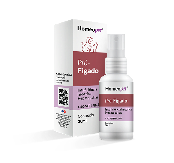 Pró-Fígado - Insuficiência Hepática e Hepatopatias em Cães e Gatos c/ 30 ml