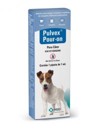 Pulvex pour-on p/ caes c/ 1 pepita de 1ml