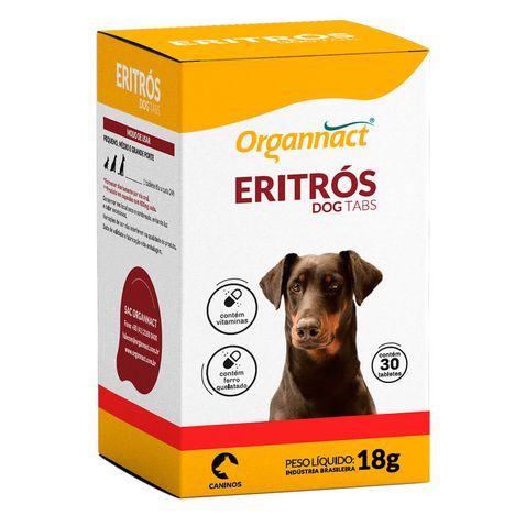 Eritros Dog tabs c/ 30 tabletes