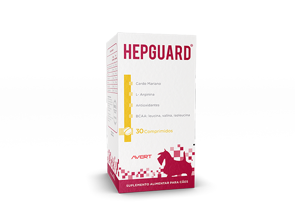 Hepguard Suplemento p/ Cães c/ 30 Comprimidos