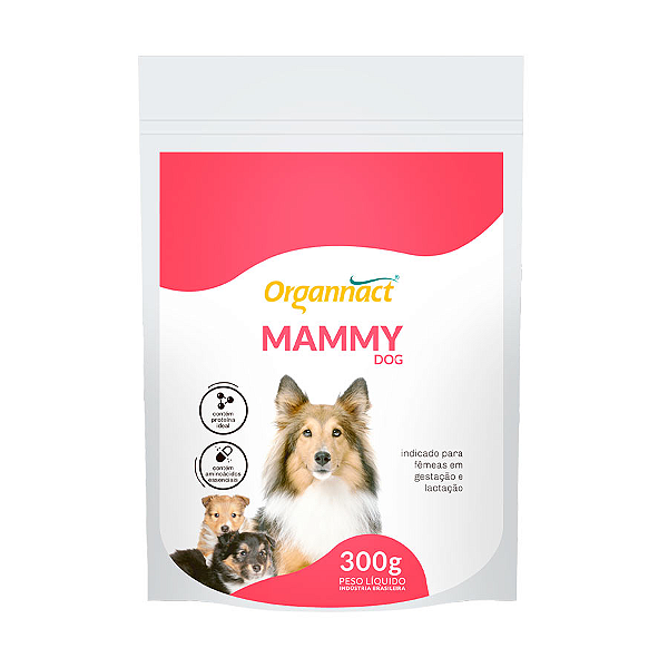 Mammy Dog Suplemento Aminoácidos p/ Cães Fêmea em Gestação 300 g