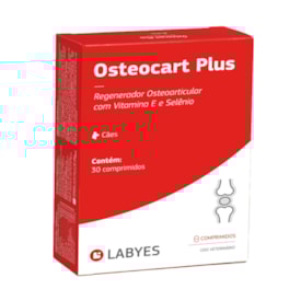 Osteocart Plus Labyes Regenerador Osteoarticular para Cães 30 Comprimidos