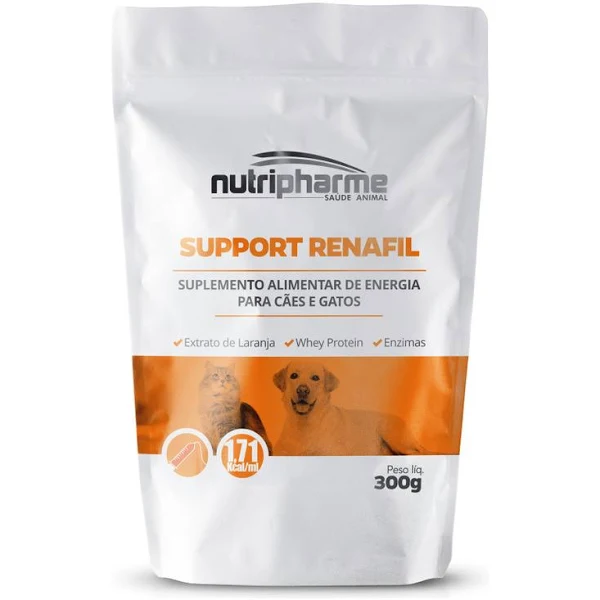 Support Renafil Suplemento Alimentar de Energia para Cães e Gatos/ 300g