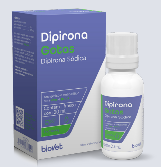 Dipirona Analgésico Antipirético p/ Cães e Gatos 20 ml