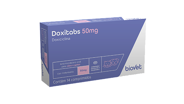 Doxitabs Antibacteriano Doxiciclina Blister c/ 14 comprimidos