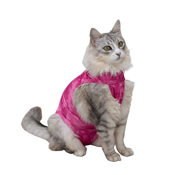 Roupa Cirúrgica Dry Light Supreme Gatos - Rosa