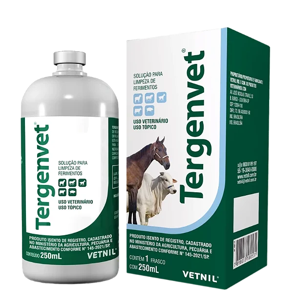 Tergenvet Pet Solução de Limpeza de Ferimentos 250 ml