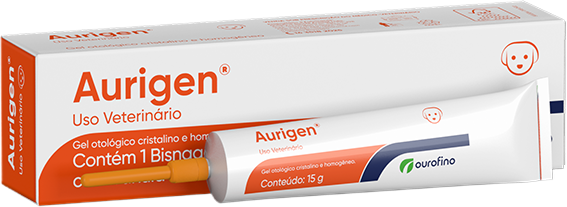 Aurigen Pasta Antibacteriano Otológicos p/ Cães c/ 15 g