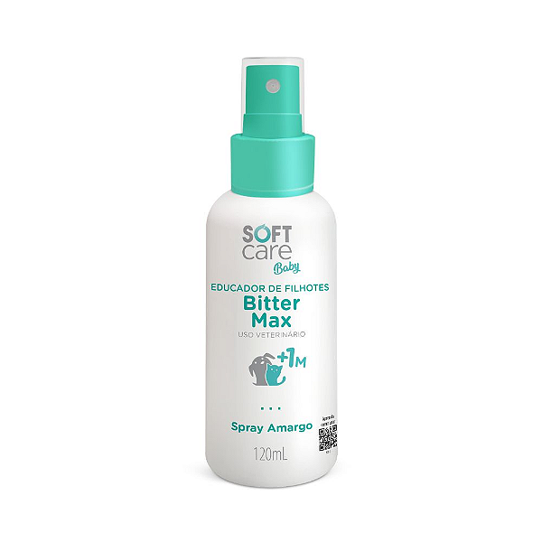Educador Soft Care Baby Bitter Ma p/ Cães e Gatos Filhotes 120 ml