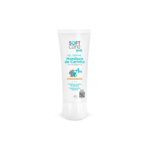 Gel Dental Soft Care Baby para Cães e Gatos Filhotes 40g