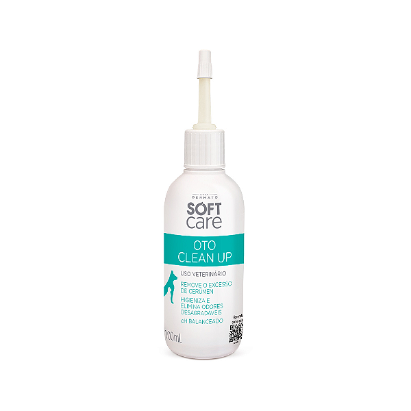 Oto Clean Up Soft Care p/ Cães e Gatos 100 ml