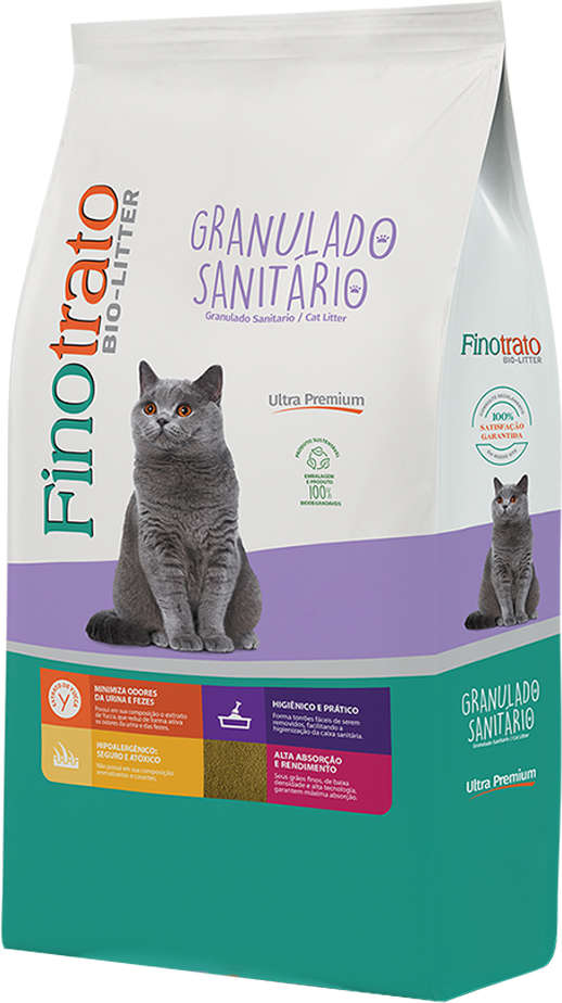 Areia Sanitária FinoTrato BIO-LITTER 10 kg