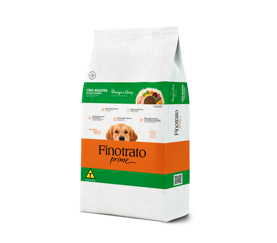 Ração FinoTrato Prime Frango p/ Cães Grande 15 kg
