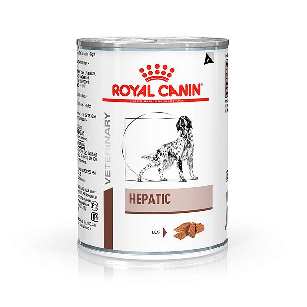 Patê Royal Canin Hepatic Veterinary p/ Cães 400 g