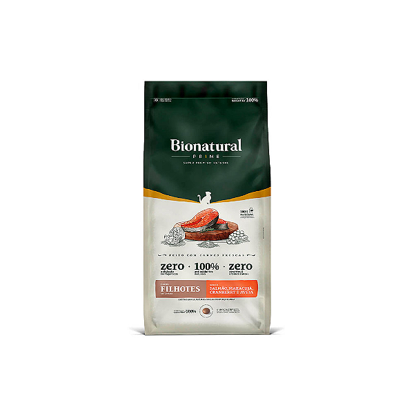 Ração Bionatural p/ Gatos Filhotes Salmão 7,5 kg