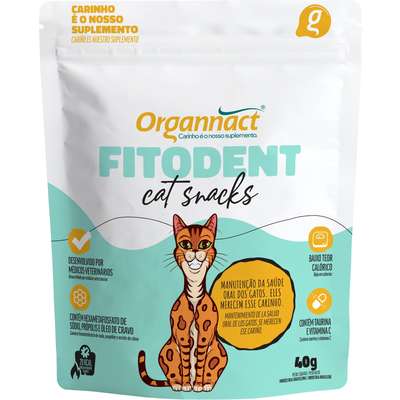 Fitodente Cat Snacks Petisco p/ Gatos 40 g
