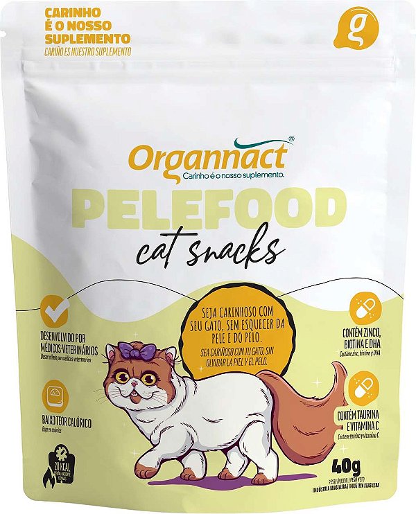 PeleFood Cat Snacks Petisco p/ gatos 40 g