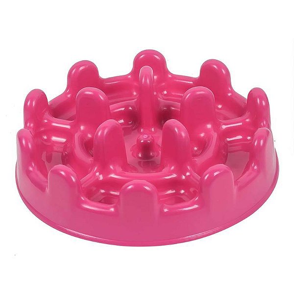 Pet Fit Comedouro Lento Pink