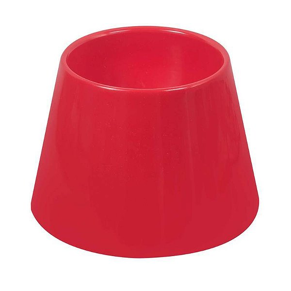 Comedouro e Bebedouro Alto M - Vermelho