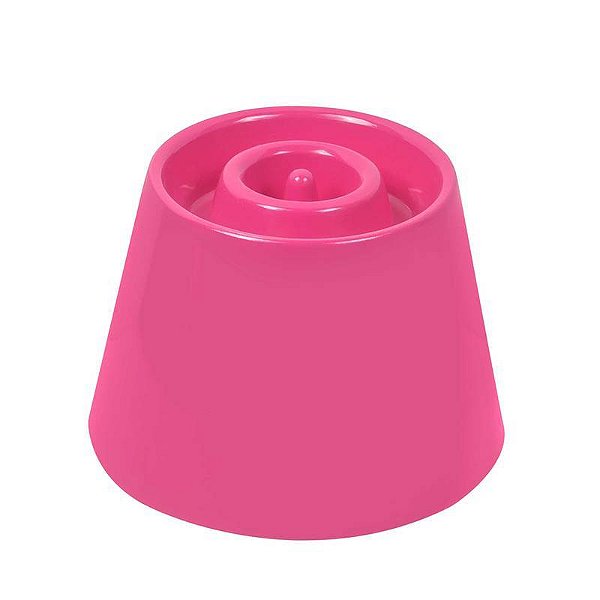 Dog Eat Comedouro Elevado e Lento P - Pink