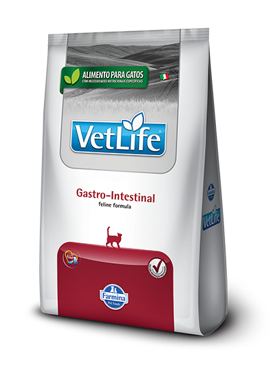Ração Vet Life Feline Gastrointestinal 2 Kg