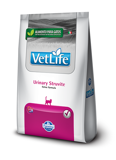 Ração Vet Life Feline Urinary Struvite 7,5 Kg