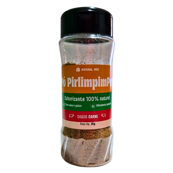 Pó PirlimpimPet Saborizante Sabor Carne 35 g
