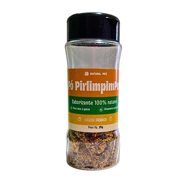 Pó PirlimpimPet Saborizante Sabor Frango  35 g