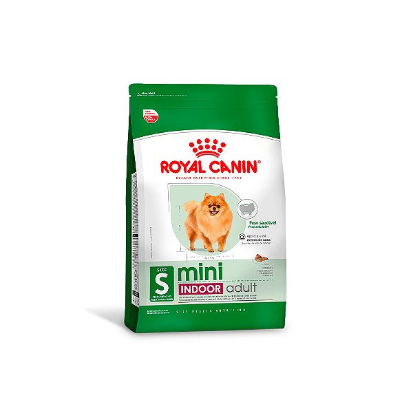 Ração Royal Canin Indoor p/ Mini Cães Adultos 2,5 kg