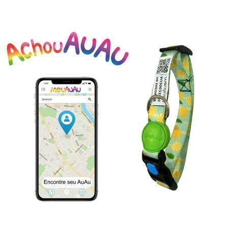 COLEIRA QR GATO - LEMON