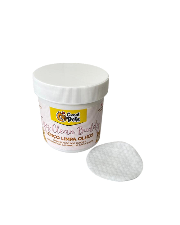 Lenço Umedecido Limpa Olhos - Eyes Clean Buddy c/ 120 unidades