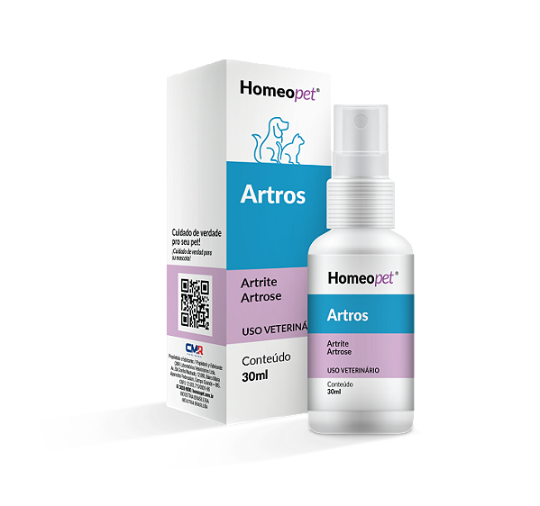 Artros - Tratamento de Artrose , Artrite e Processo Inflamatório em Cães e Gatos c/ 30 ml