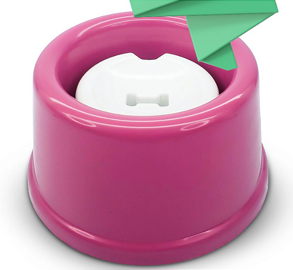 Bebedouro p/ Pets com Pelos longos 650 ml - Cores Sortidas