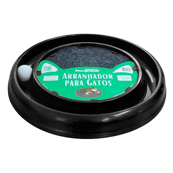 Brinquedo Arranhado com Bola p/ Gatos - Cores Sortidas