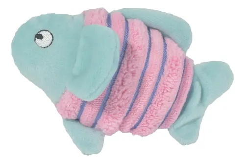 Pelúcia Baiacu Azul/Rosa p/ Gatos Great Pets