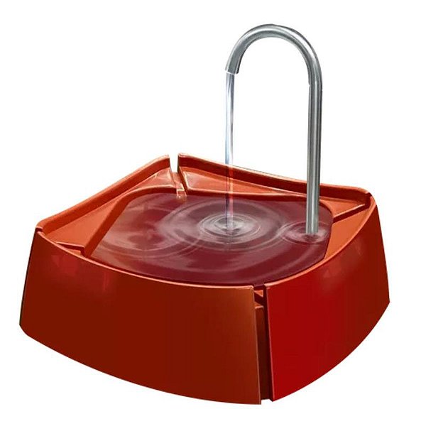 Fonte de Água Little Dado - Vermelho