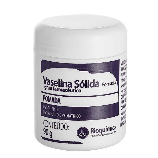 Vaselina Sólida 90g - Rioquimica