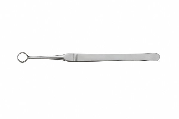 Cureta Dermatológica Redonda 04mm – AD Instrumentos