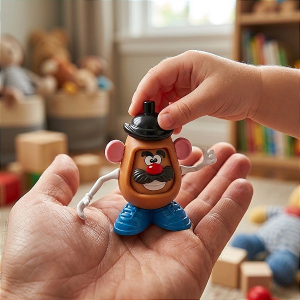 Miniatura Colecionável Boneco Original Licenciado Sr. Cabeça de Batata