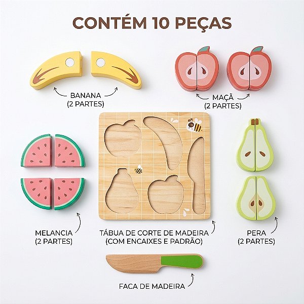 Qualidade Premium Frutas para Cortar de Madeira