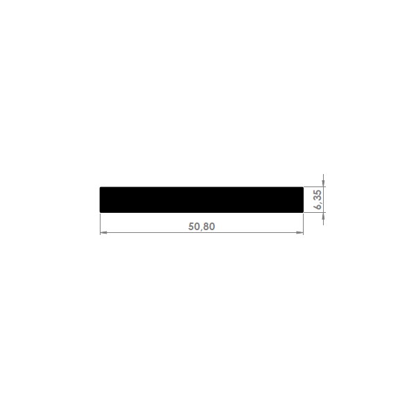 BC-007 - Barra Chata 2" x 1/4"