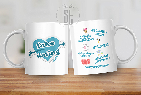 Caneca Trope - Fake Dating