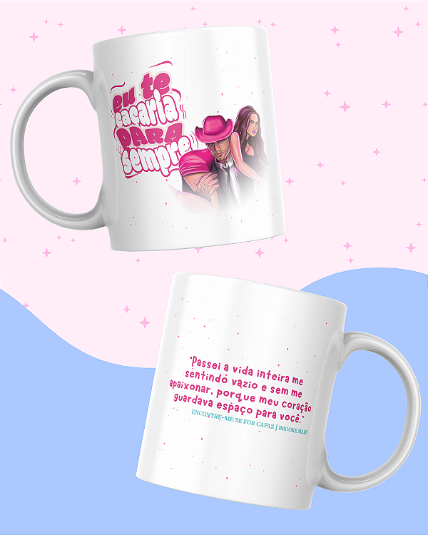 Caneca "Encontre-me se For Capaz"