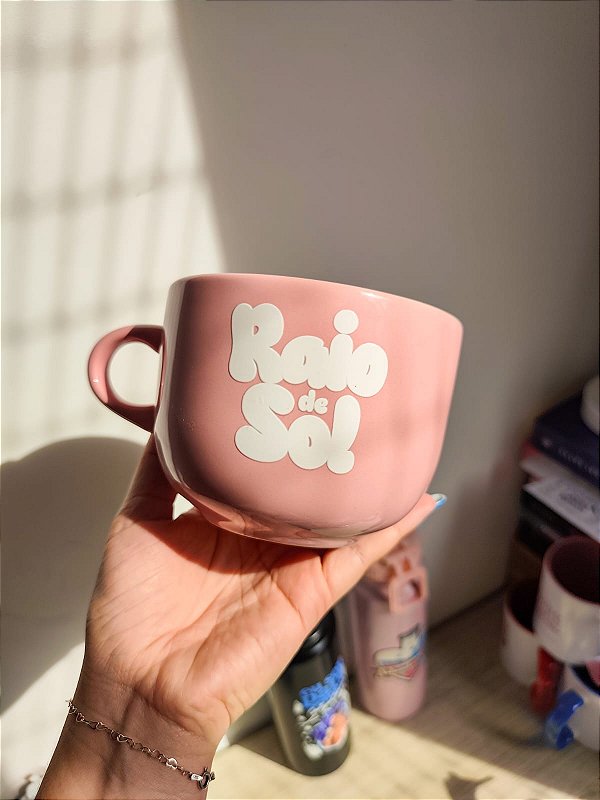 Caneca Jumbo "Encontre-me se For Capaz"