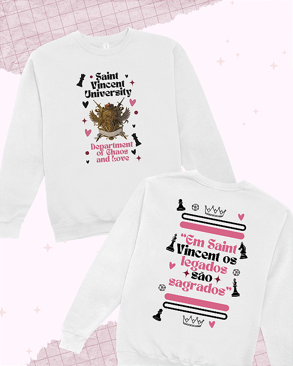 Moletom "Saint Vincent University"